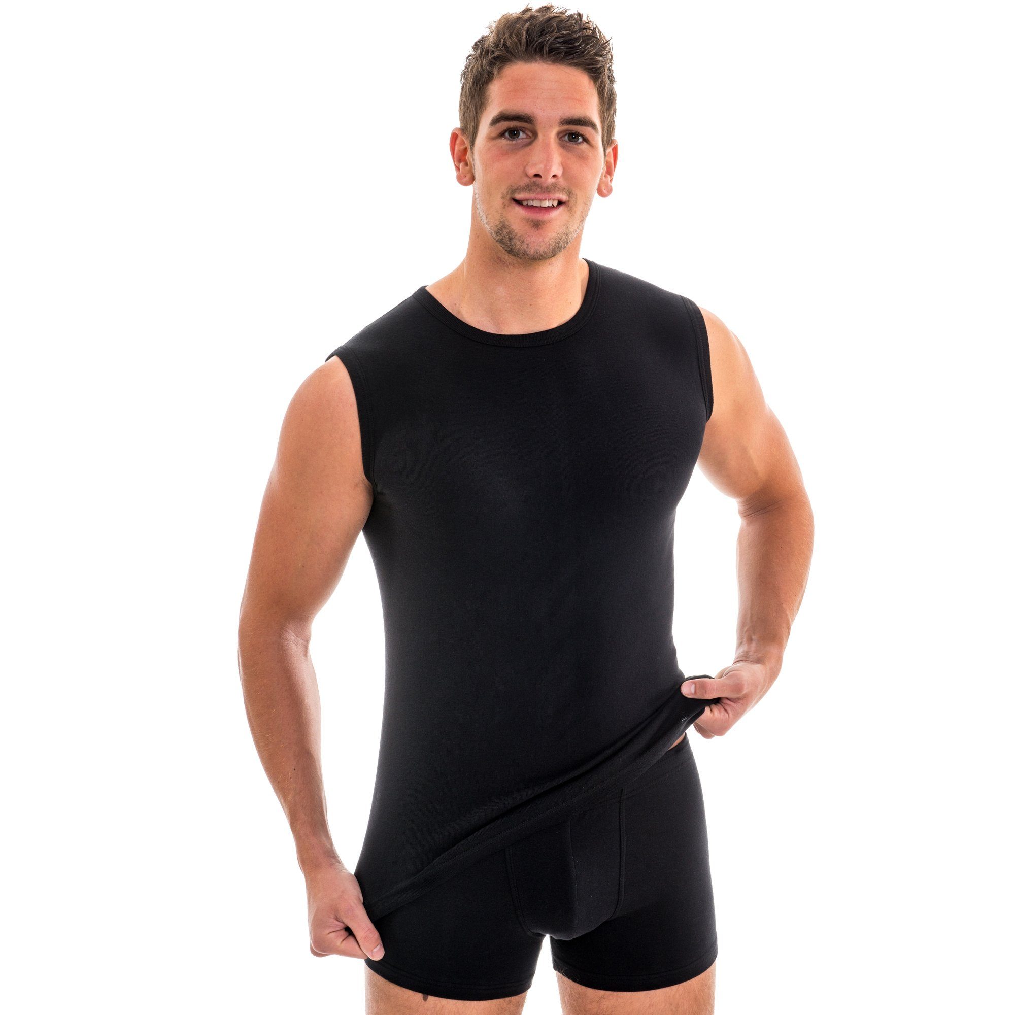 HERMKO Funktionsunterhemd 63040 Herren Funktions Tank günstig online kaufen