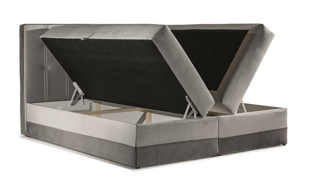 Schlaffabrik Boxspringbett MARLENE (Monolith 63 + Monolith 15), inkl. Matra günstig online kaufen