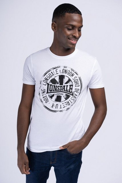 Lonsdale Kurzarmshirt T-Shirt Dildawn T-Shirt normale Passform Doppelpack 1 günstig online kaufen