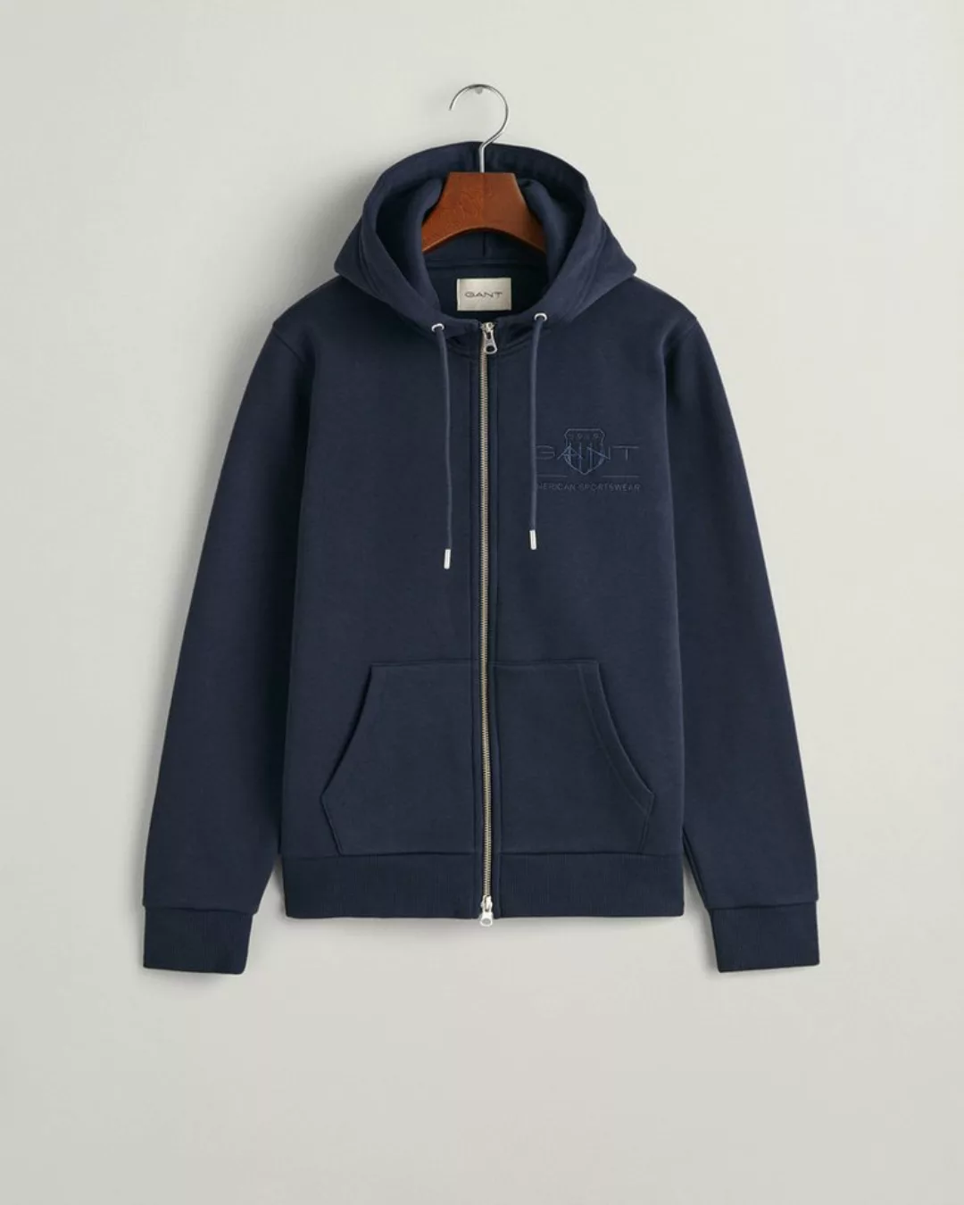 Gant Sweatjacke Logo-Sweatjacke günstig online kaufen