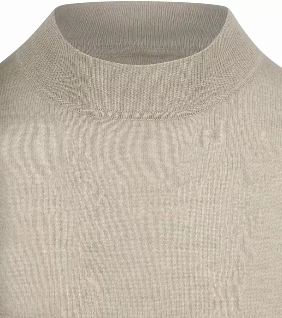 Profuomo Turtleneck Merino Pullover Ecru - Größe L günstig online kaufen