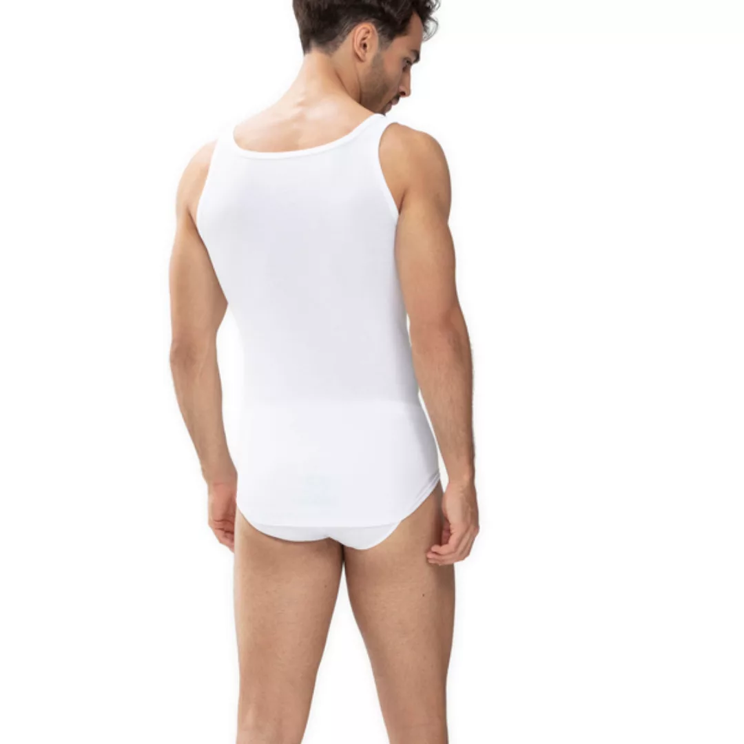 2er Pack Herren Unterhemd Athletic Shirt Feinripp Weiß günstig online kaufen