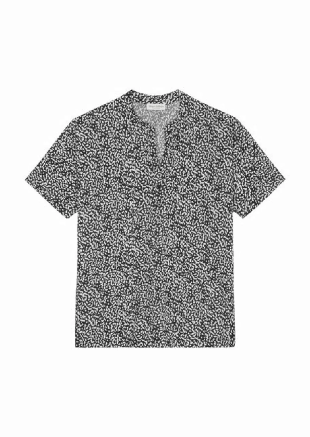 Marc O'Polo Shirtbluse aus bedrucktem Organic Cotton günstig online kaufen
