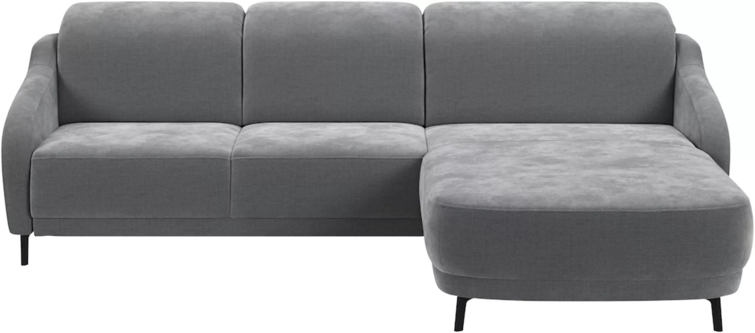 sit&more Ecksofa "Blues L-Form", wahlweise mit Klapptisch und USB günstig online kaufen