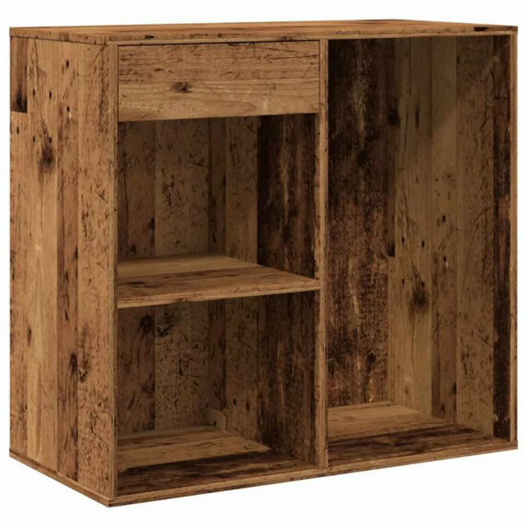 vidaXL Schrankmodule Kosmetikschrank Altholz-Optik 80x40x75 cm Holzwerkstof günstig online kaufen