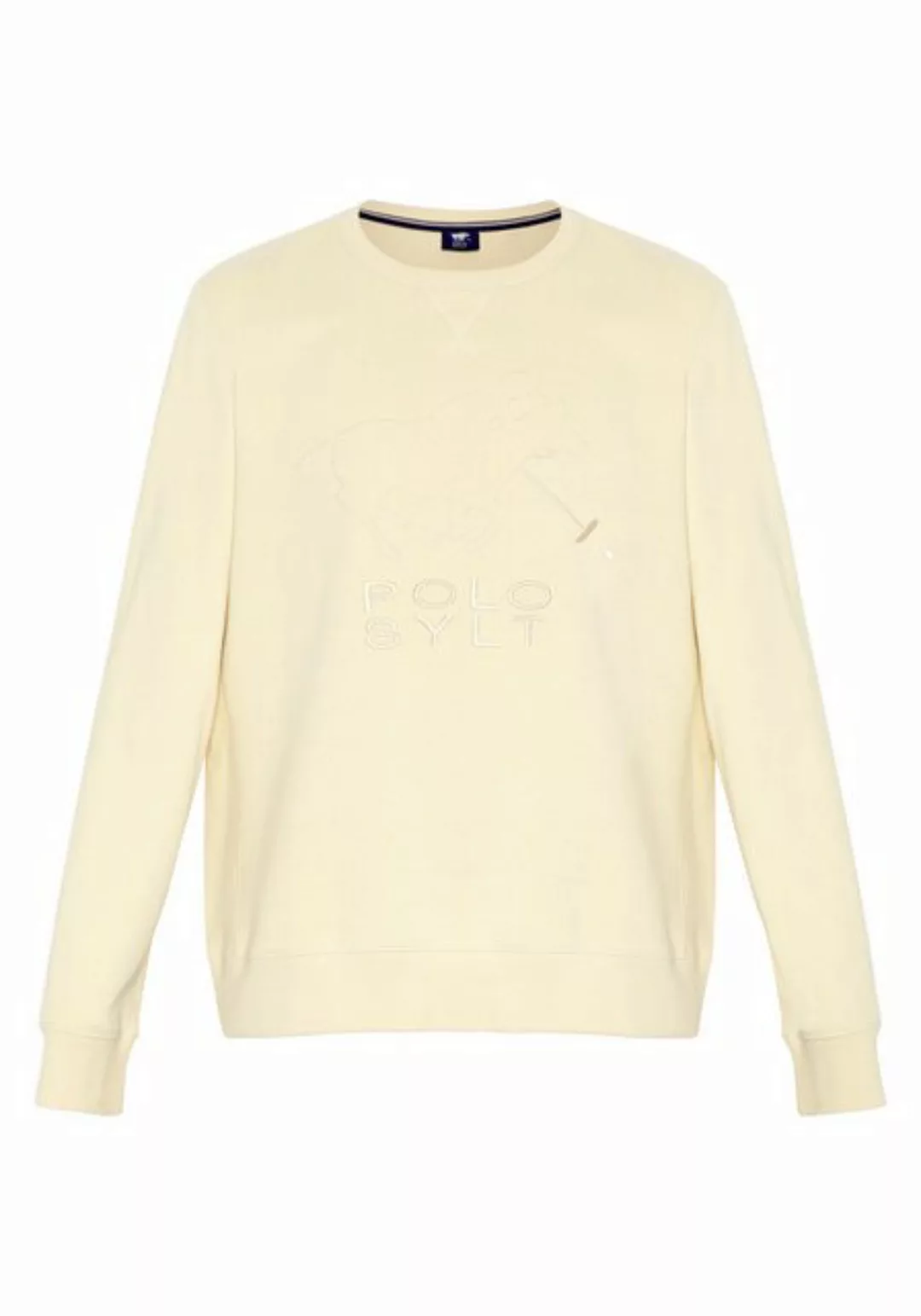 Polo Sylt Sweatshirt im Label-Design günstig online kaufen