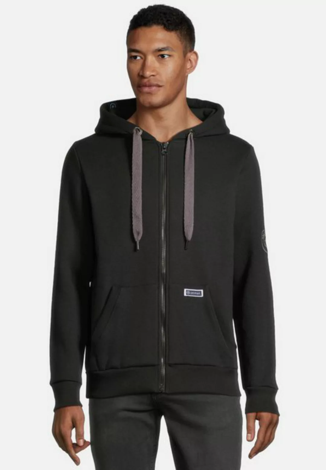 salzhaut Sweatjacke MAKKER Herren normale Passform günstig online kaufen