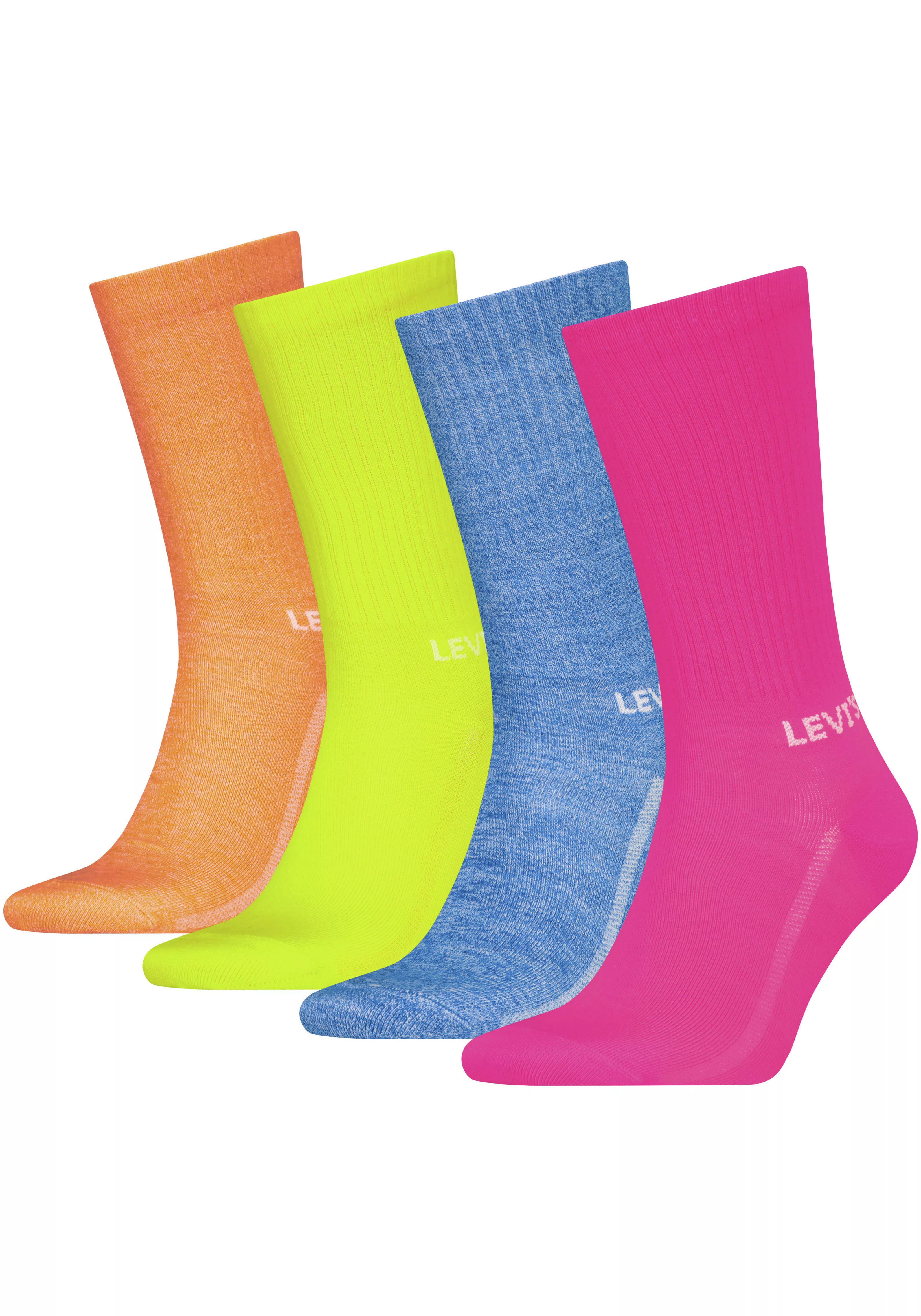 Levis Socken, (4 Paar), mit auffälligen Farben günstig online kaufen