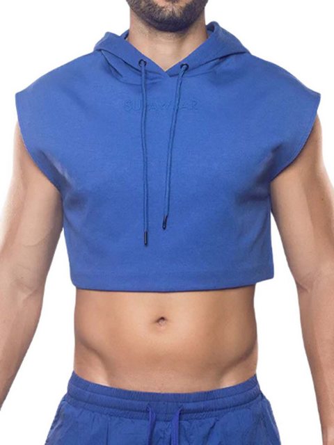 Supawear Hoodie Supawear Cropped Hoodie Blue günstig online kaufen