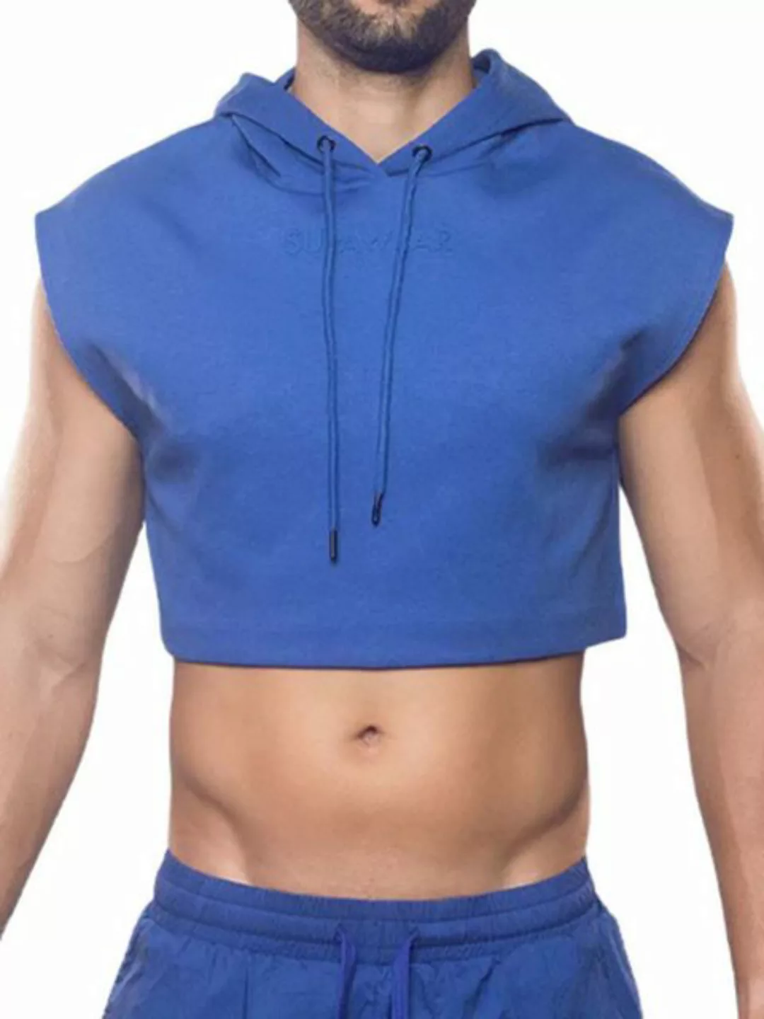 Supawear Hoodie Supawear Cropped Hoodie Blue günstig online kaufen