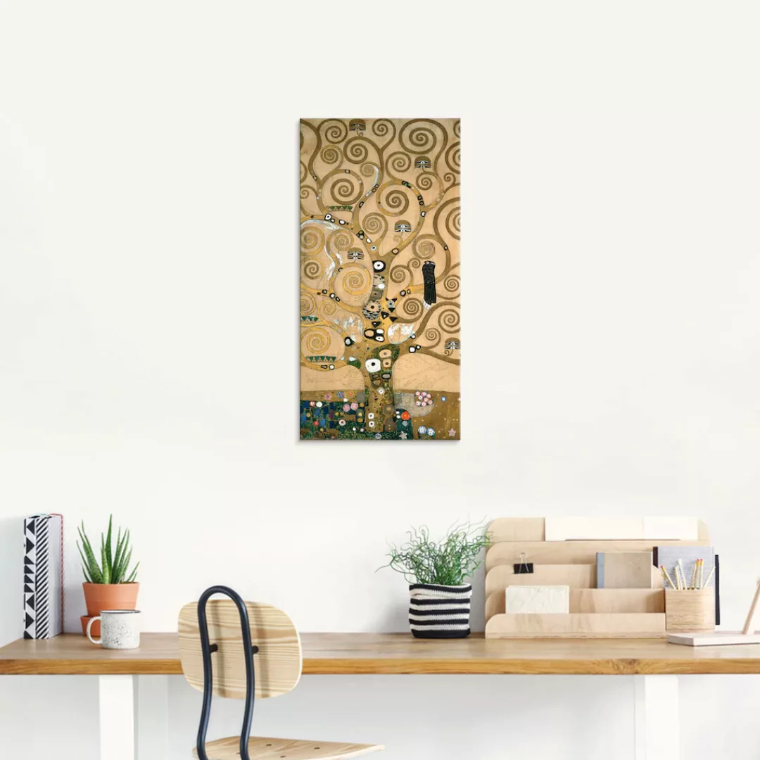 Artland Glasbild "Lebensbaum. Detail, Werkvorlage", Bäume, (1 St.) günstig online kaufen