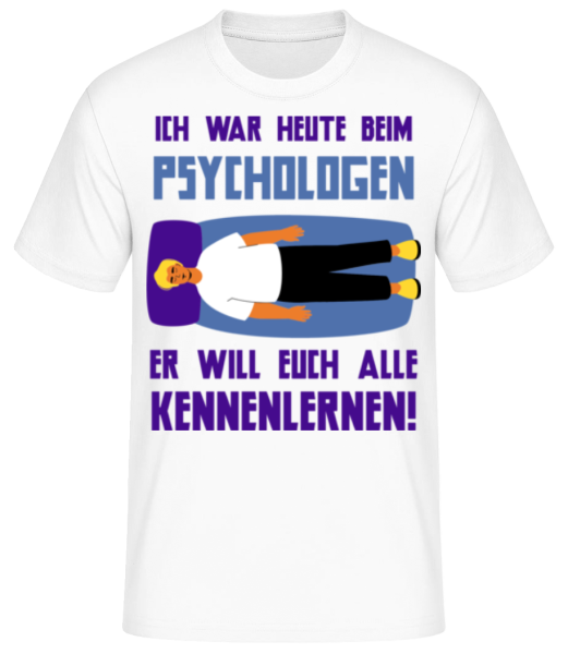 Psychologe Will Euch Kennenlernen · Männer Basic T-Shirt günstig online kaufen