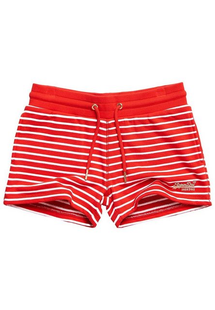 Superdry Shorts Superdry Shorts Damen ORANGE LABEL CLASSIC SHORT Red Stripe günstig online kaufen