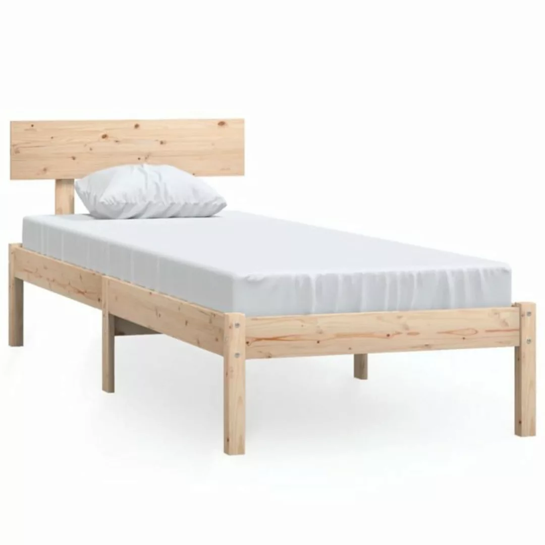 furnicato Bett Massivholzbett 75x190 cm günstig online kaufen