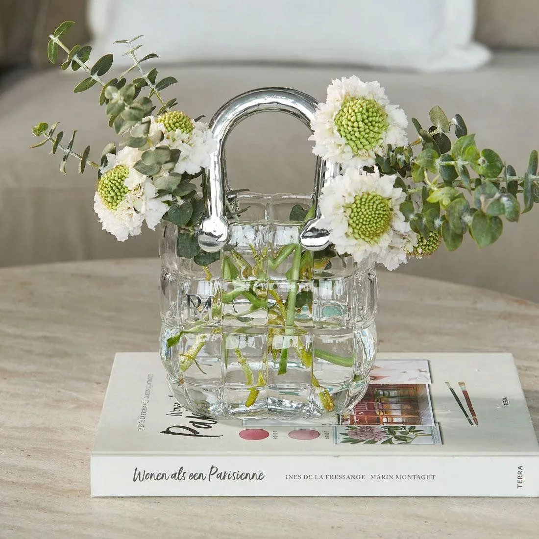 Rivièra Maison Dekovase Vase Tasche Lovely günstig online kaufen