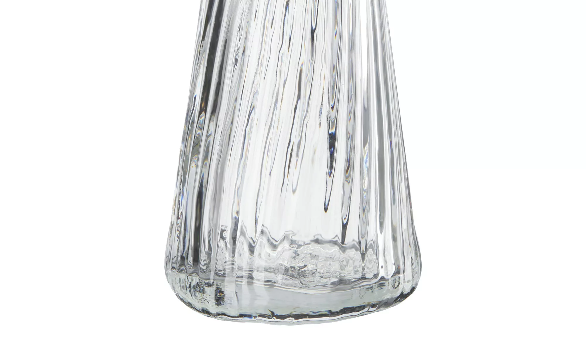 Vase ¦ transparent/klar ¦ Glas  ¦ Maße (cm): H: 12  Ø: 6 Accessoires > Vase günstig online kaufen