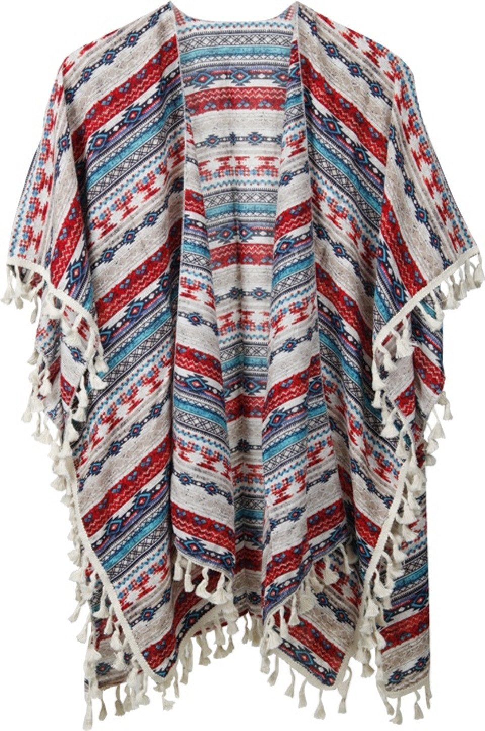 Capelli New York Blusenkimono mit Aztekenmuster günstig online kaufen