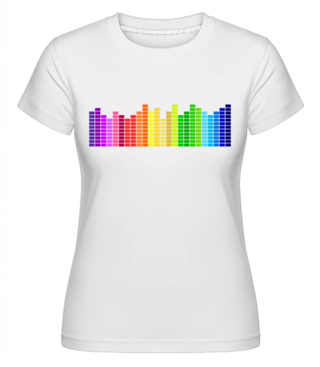 Regenbogen Soundbars · Shirtinator Frauen T-Shirt günstig online kaufen