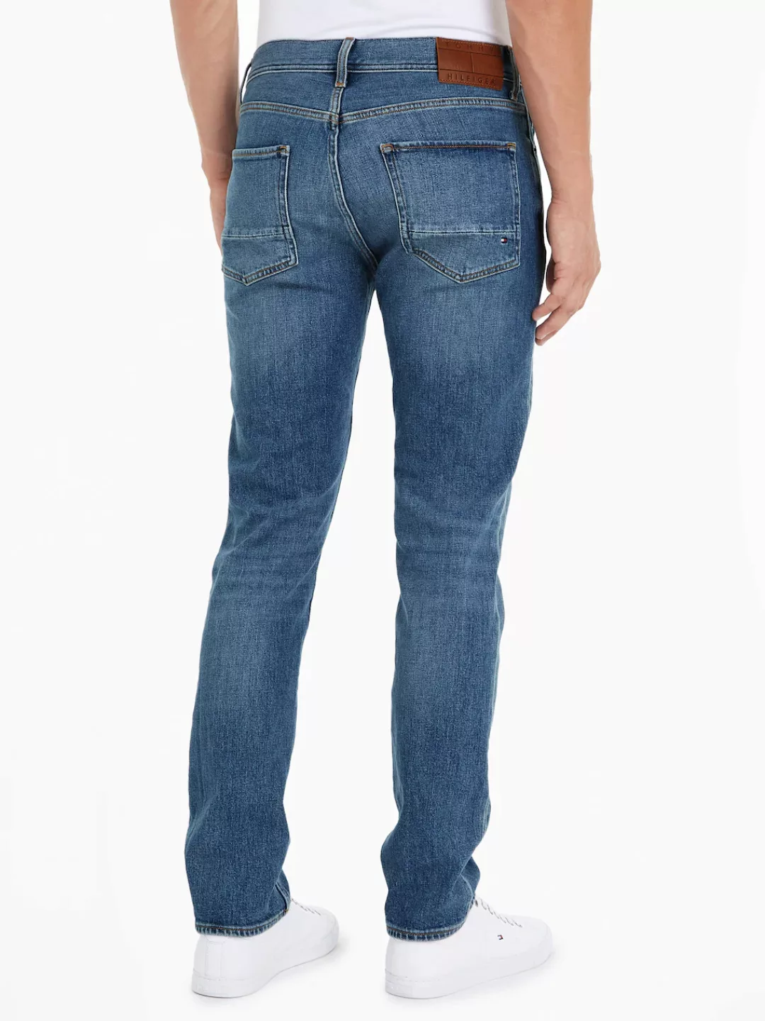 Tommy Hilfiger Straight-Jeans STRAIGHT DENTON STR CREST INDIGO günstig online kaufen