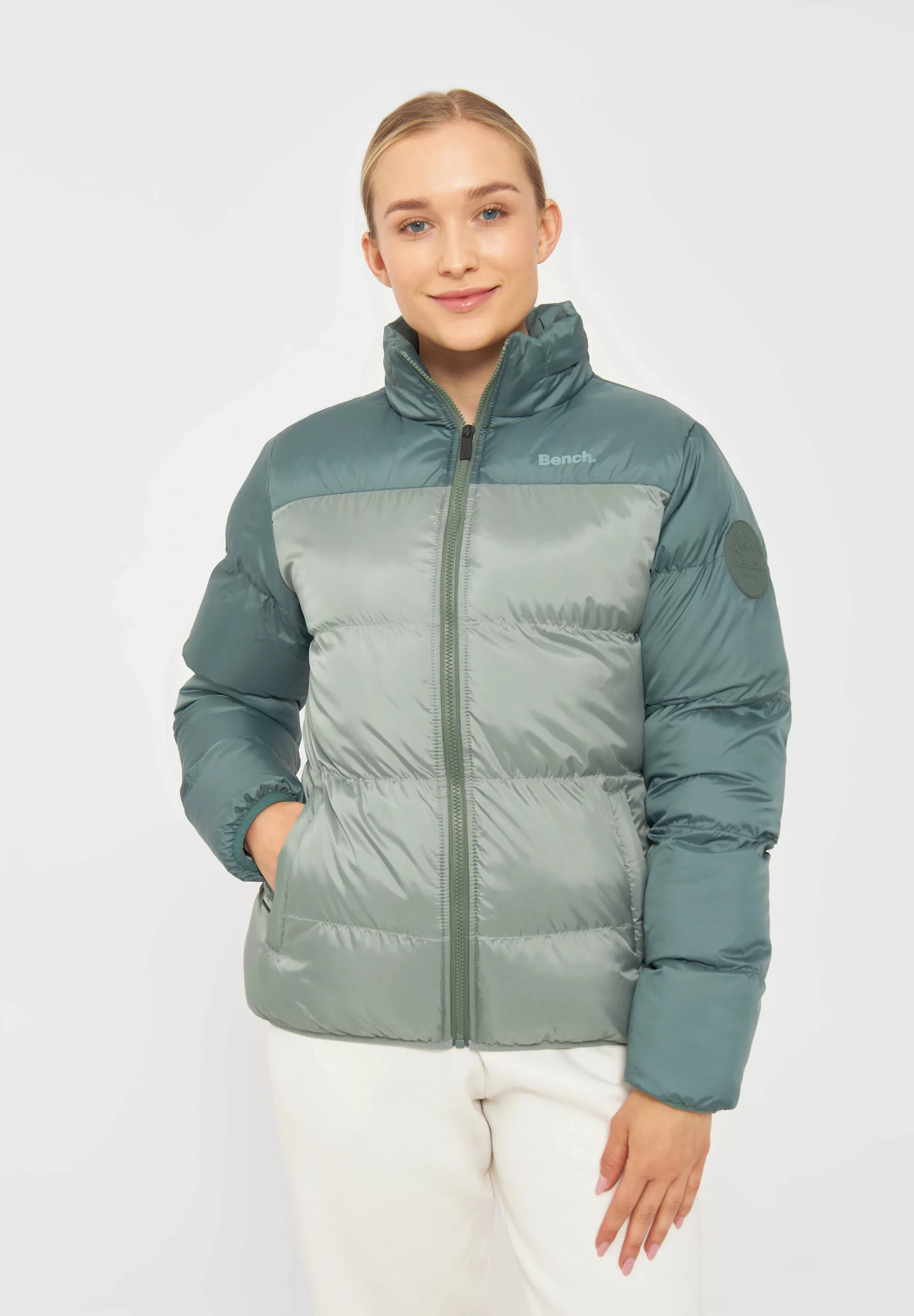 Bench. Steppjacke Puffer Winter Damen Prarie Sage günstig online kaufen