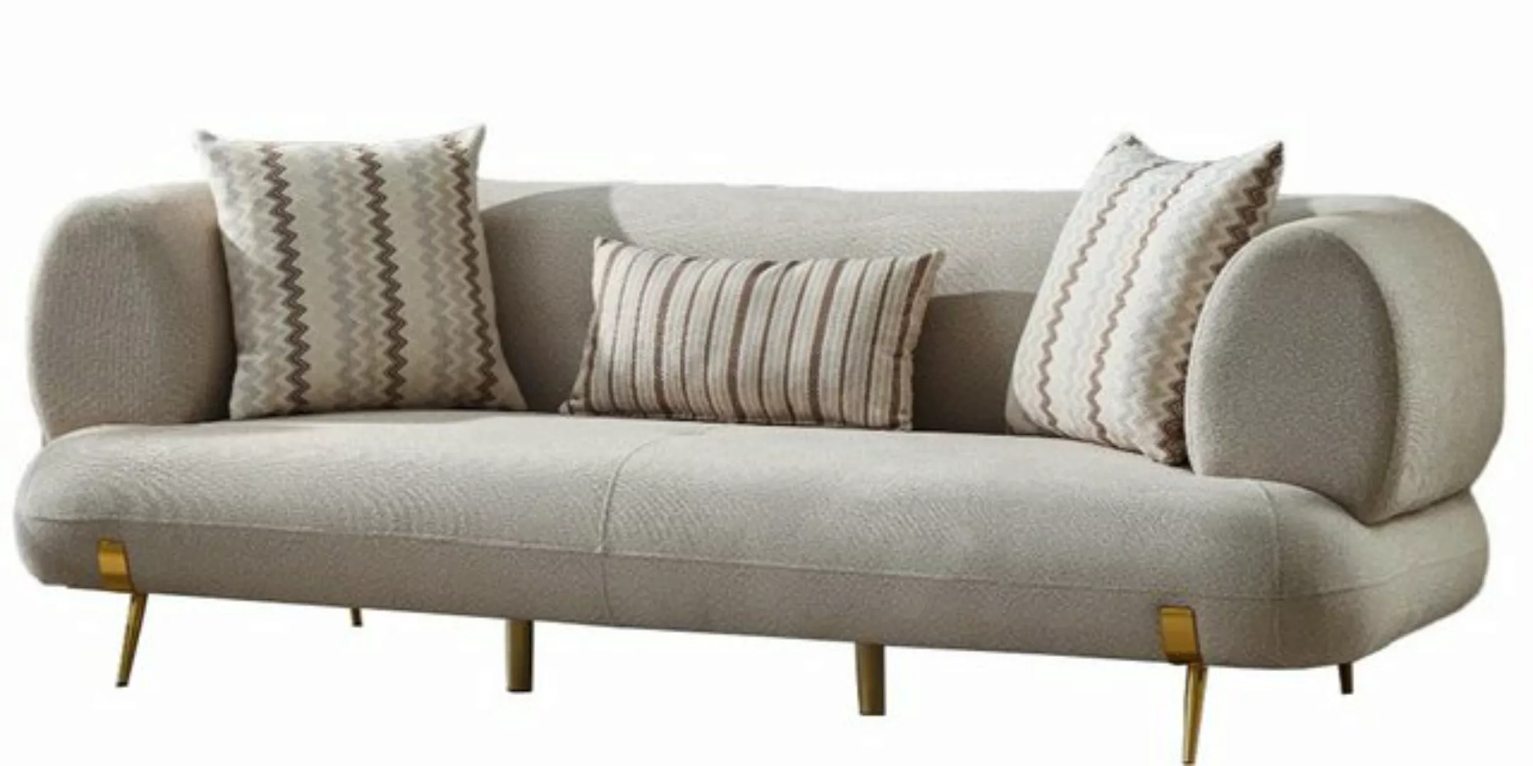 Villa Möbel Sofa Monet, 1 Stk. 3-Sitzer, Hand Made Quality, pflegeleichter günstig online kaufen