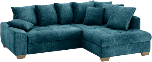 Mr. Couch Ecksofa »Nikita II, L-Form«, Wahlweise mit Bettfunktion, Bettkast günstig online kaufen