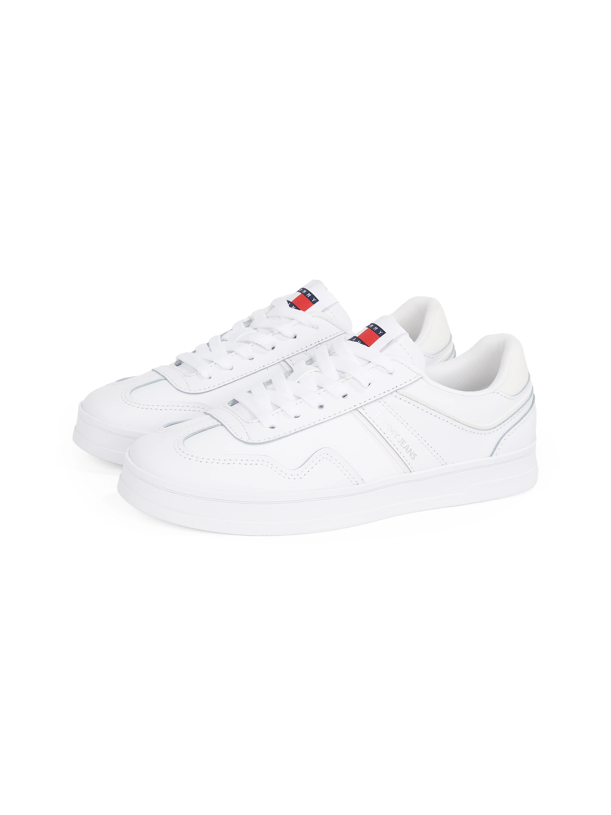 Tommy Jeans Plateausneaker "THE GREENWICH LEATHER", Freizeitschuh, Halbschu günstig online kaufen