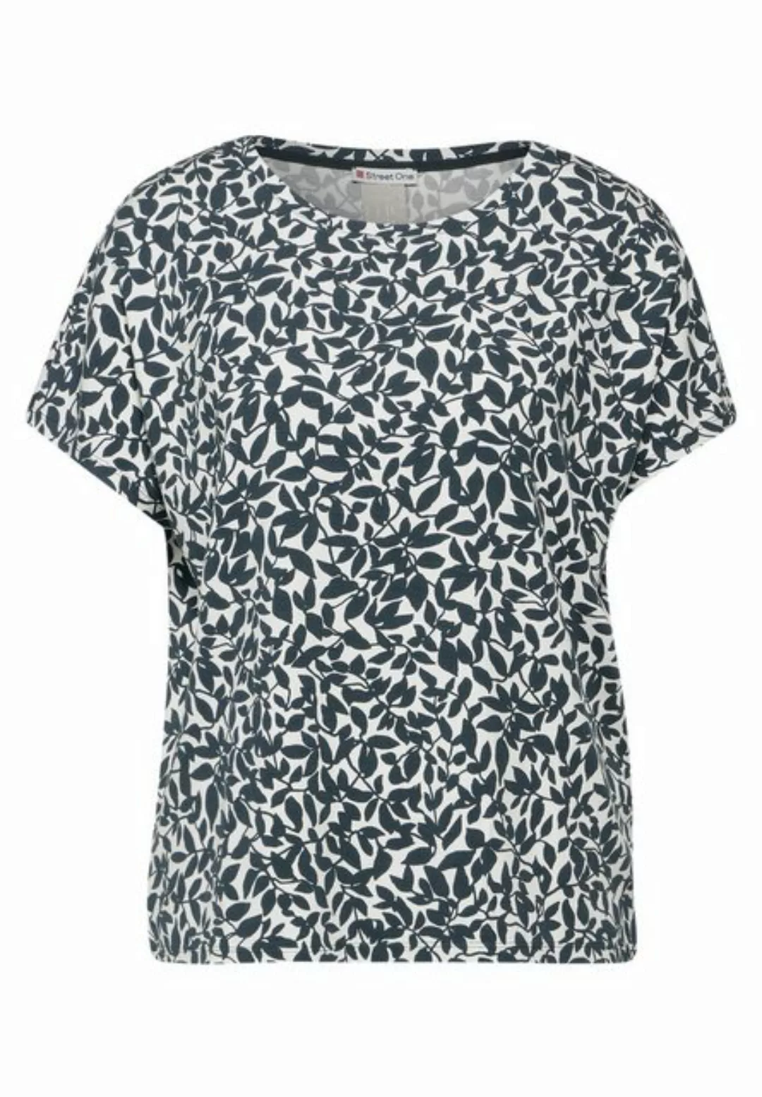STREET ONE Kurzarmshirt - T-Shirt mit Print - Kurzarm Shirt  - Sommershirt günstig online kaufen