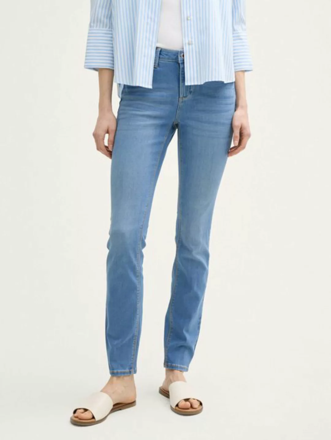 TOM TAILOR Gerade Jeans Alexa Skinny Jeans günstig online kaufen