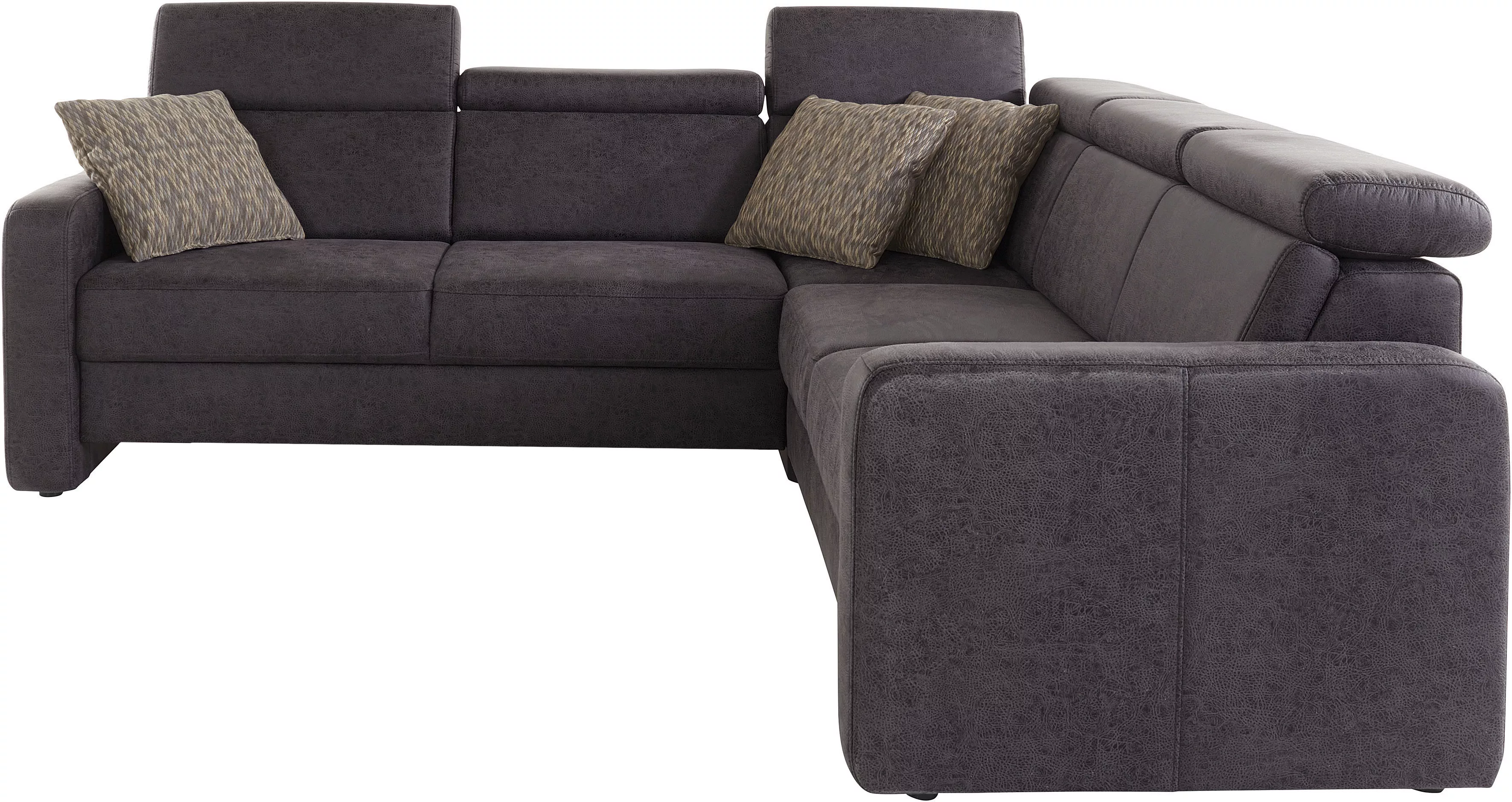 sit&more Ecksofa »Bologna L-Form«, Kopfteilverstellung, wahlweise mit Bettf günstig online kaufen