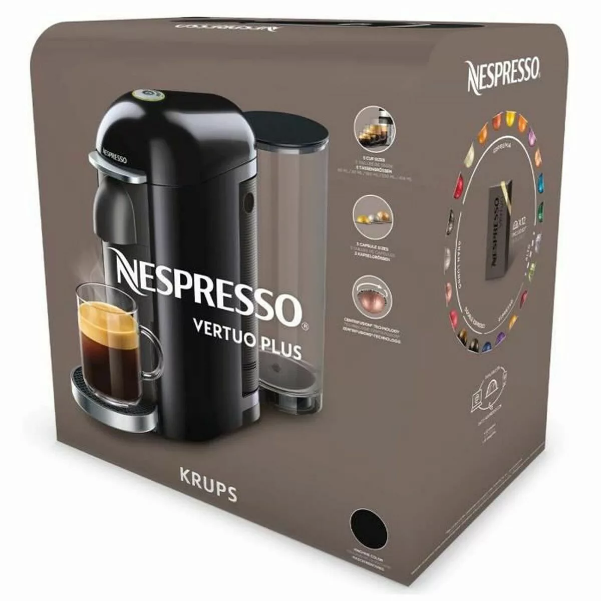 Kapsel-kaffeemaschine Krups Yy3916fd 1,2 L 1260 W günstig online kaufen