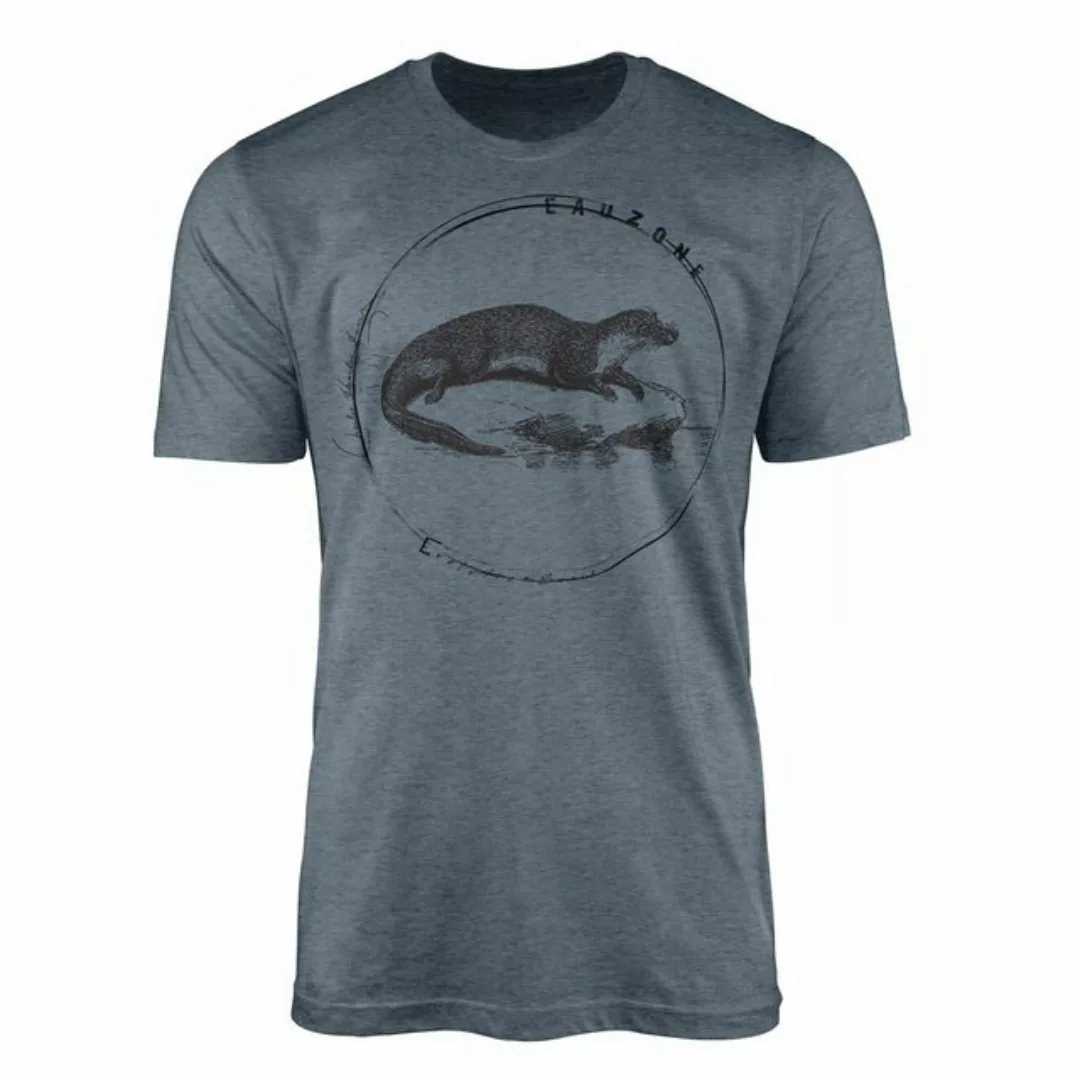 Sinus Art T-Shirt Evolution Herren T-Shirt Otter günstig online kaufen