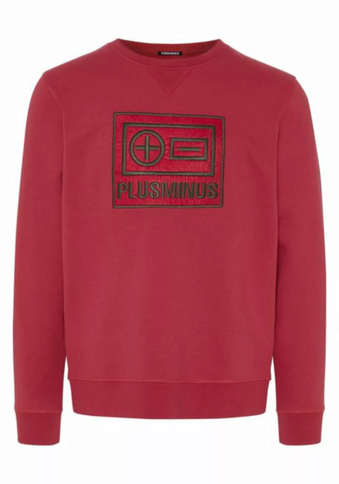 Chiemsee Sweatshirt Sweatshirt im trendigen PlusMinus-Design 1 günstig online kaufen