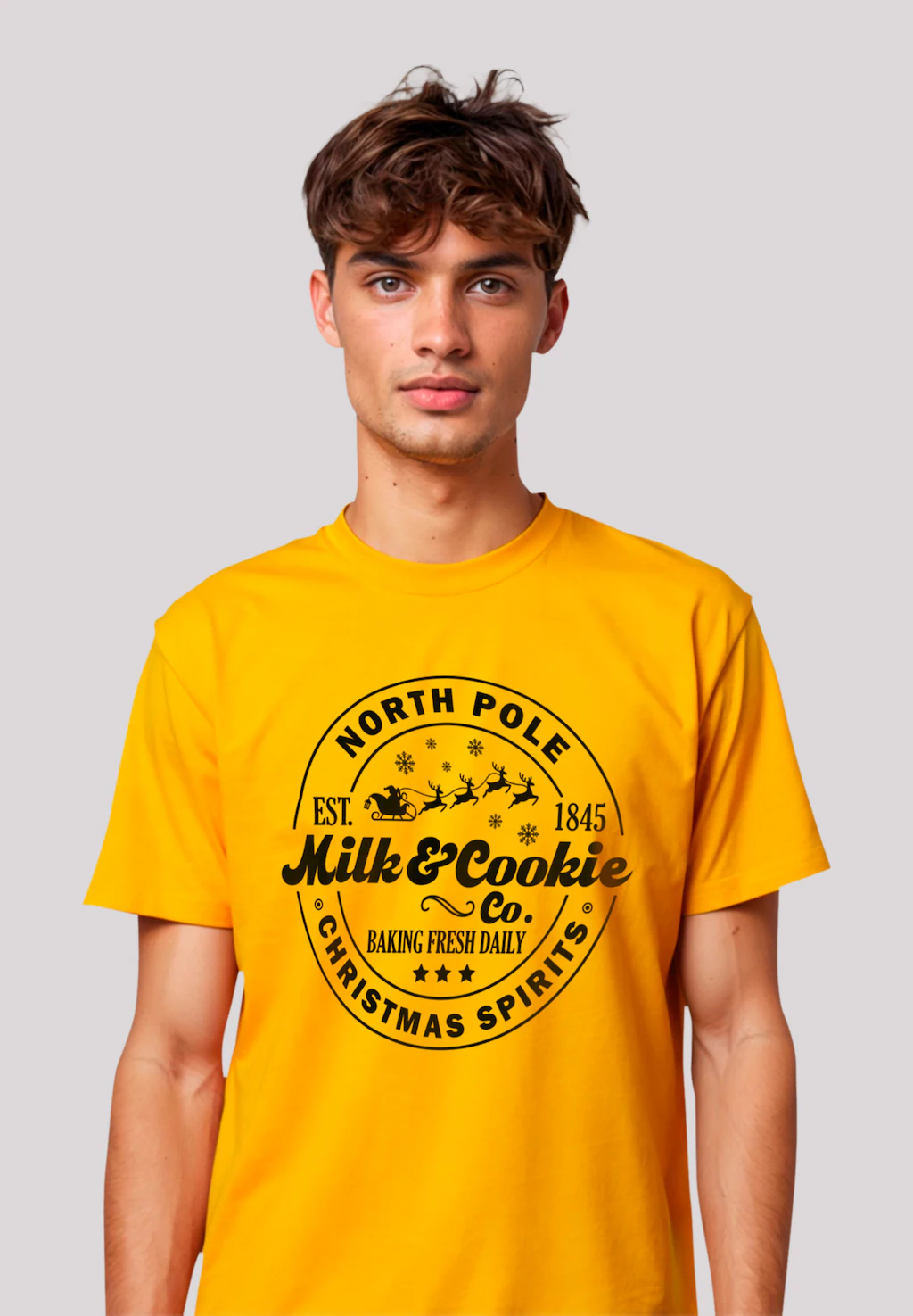 F4NT4STIC T-Shirt "Milk and Cookie Bakery Retro Weihnachten", Premium Quali günstig online kaufen