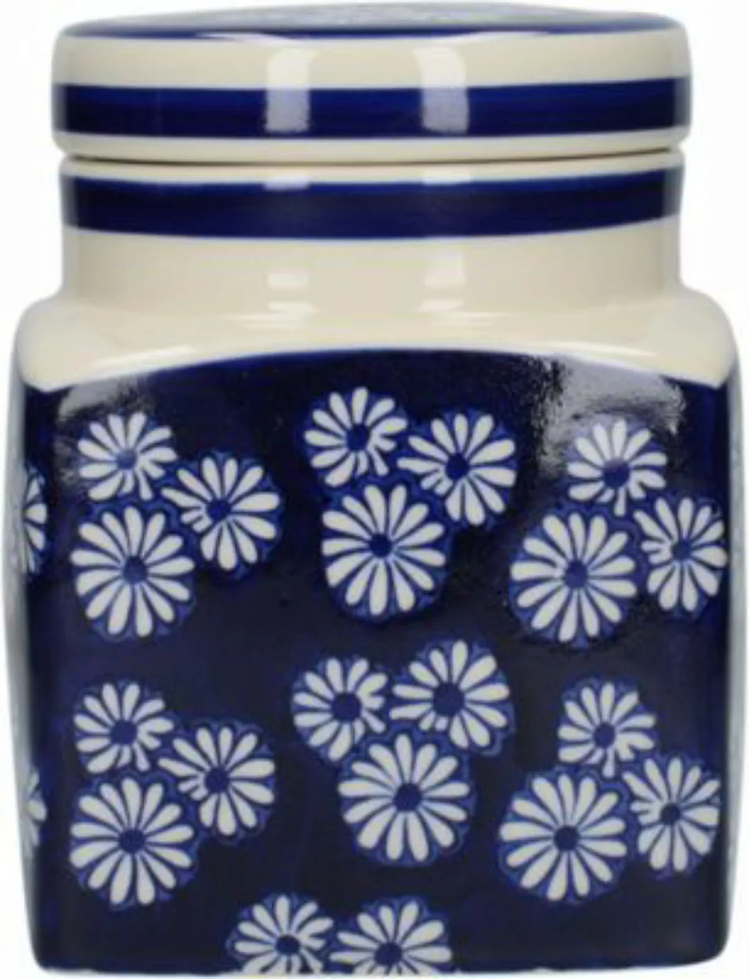 Neuetischkultur Keramikdose Blau-Weiß, 1 Liter London Potterie Globe weiß günstig online kaufen
