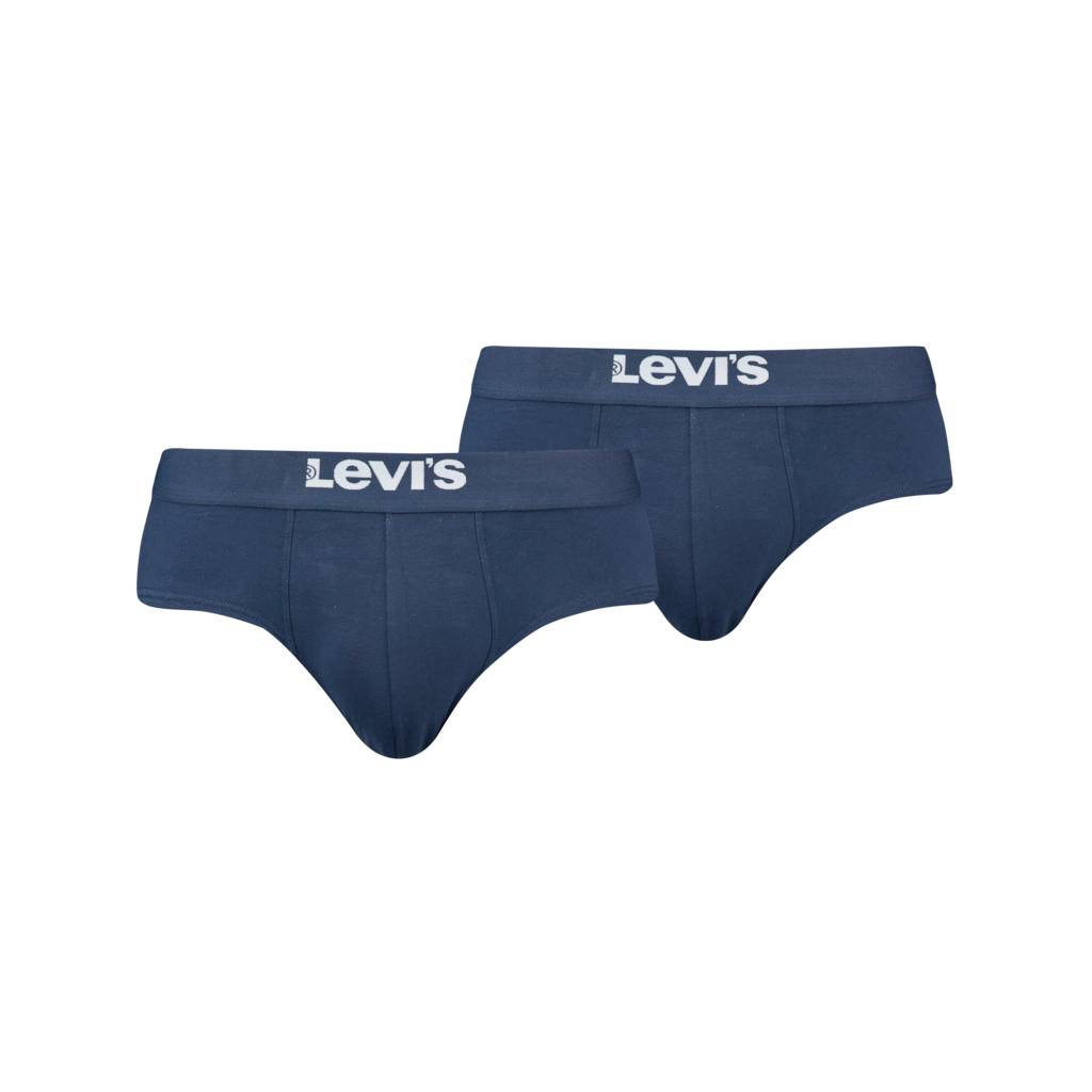 Levis Slip "LEVIS MEN SOLID BASIC BRIEF ORG CO 2P", (2er Pack), mit kontras günstig online kaufen