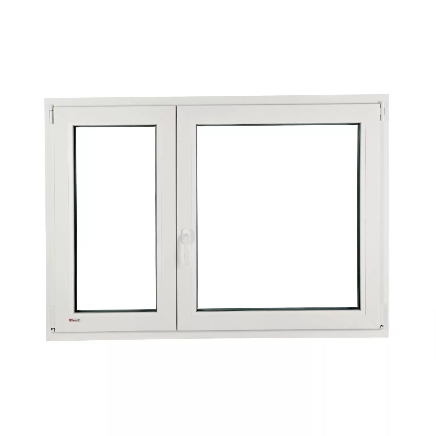 KM Meeth Kunststoff-Fenster CL70P Weiß 140 cm x 135 cm Dreh-Kipp/Dreh Asym. günstig online kaufen