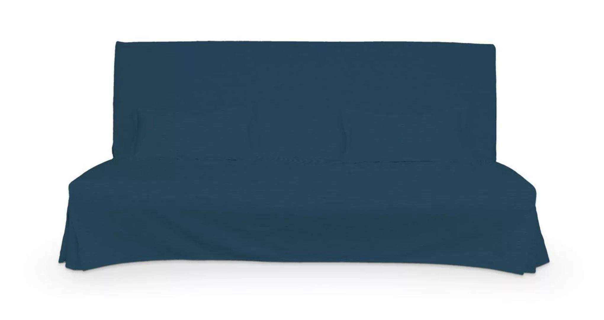 Bezug für Beddinge Sofa, lang mit zwei Kissenhüllen, marinenblau , Bezug fü günstig online kaufen