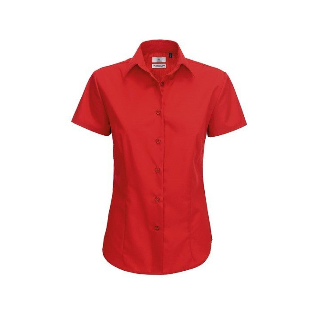 B&C Kurzarmhemd Damen Hemd Kurzarm Businesshemd günstig online kaufen