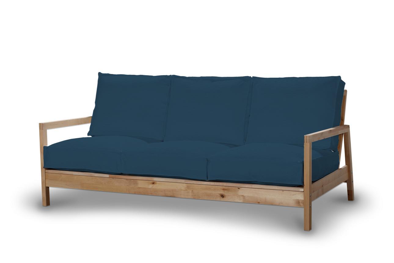 Bezug für Lillberg 3-Sitzer Sofa, marinenblau , Sofahusse, Lillberg 3-Sitze günstig online kaufen