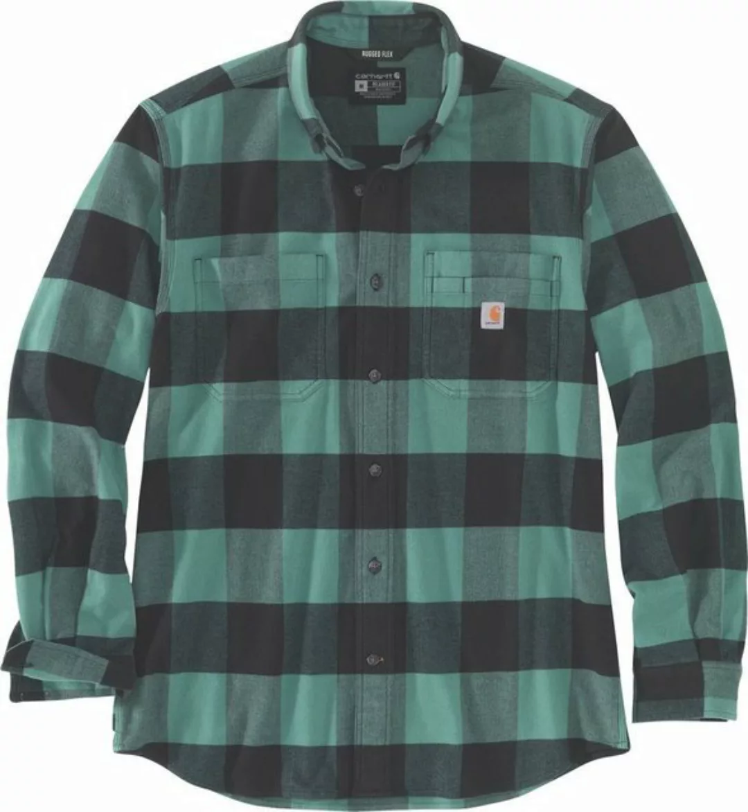 Carhartt Outdoorhemd Carhartt Herren Langarmhemd Midweight Flannel L/S Plai günstig online kaufen