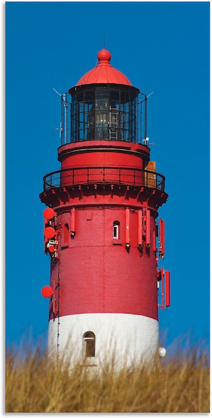 Artland Alu-Dibond-Druck »Amrumer Leuchtturm«, Gebäude, (1 St.), auf Keilra günstig online kaufen