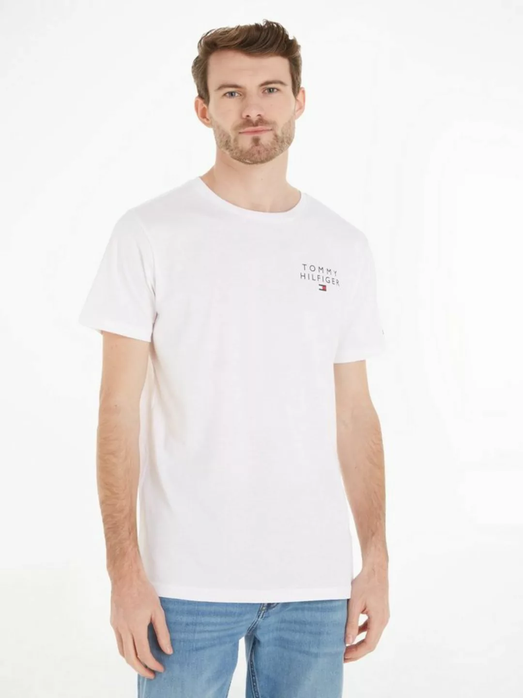 Tommy Hilfiger Underwear T-Shirt CN SS TEE LOGO mit Tommy Hilfiger Markenlo günstig online kaufen