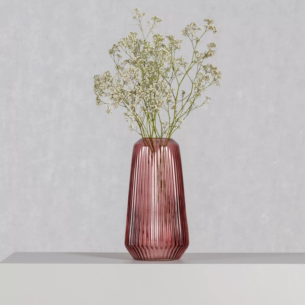 Vase 30 cm Chiere rose, 16,5 x 30 cm günstig online kaufen