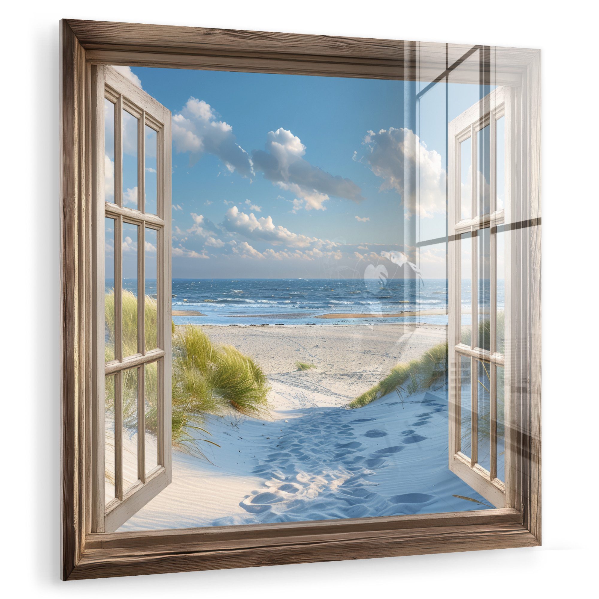 MuchoWow Acrylglasbild Aussicht - Strand - günstig online kaufen