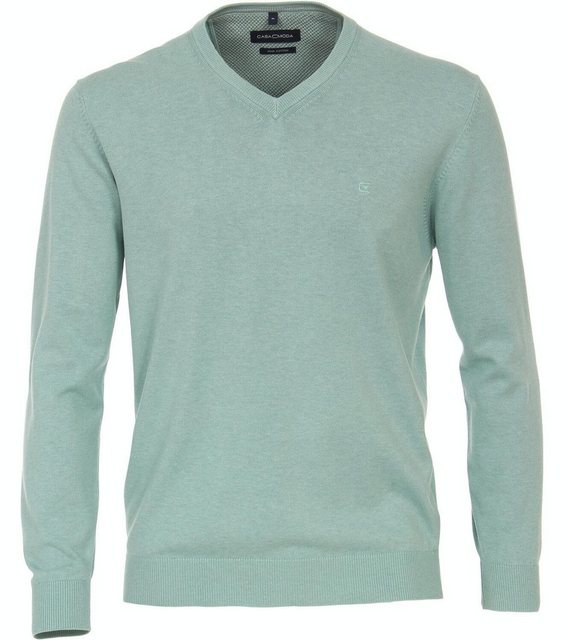 CASAMODA Sweatshirt Pullover V-Neck NOS, 318 grUEn günstig online kaufen