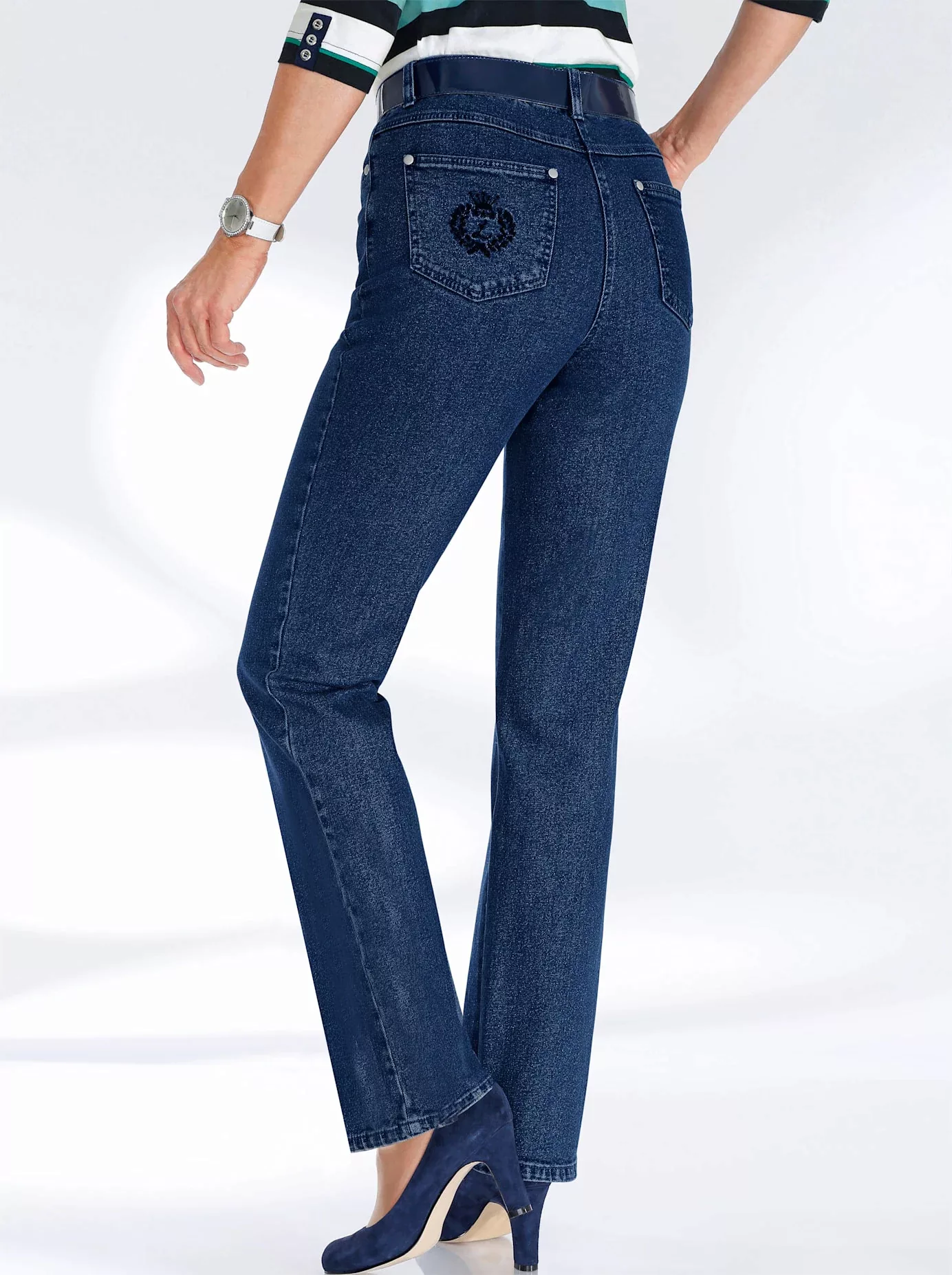 Casual Looks Dehnbund-Jeans, (1 tlg.) günstig online kaufen