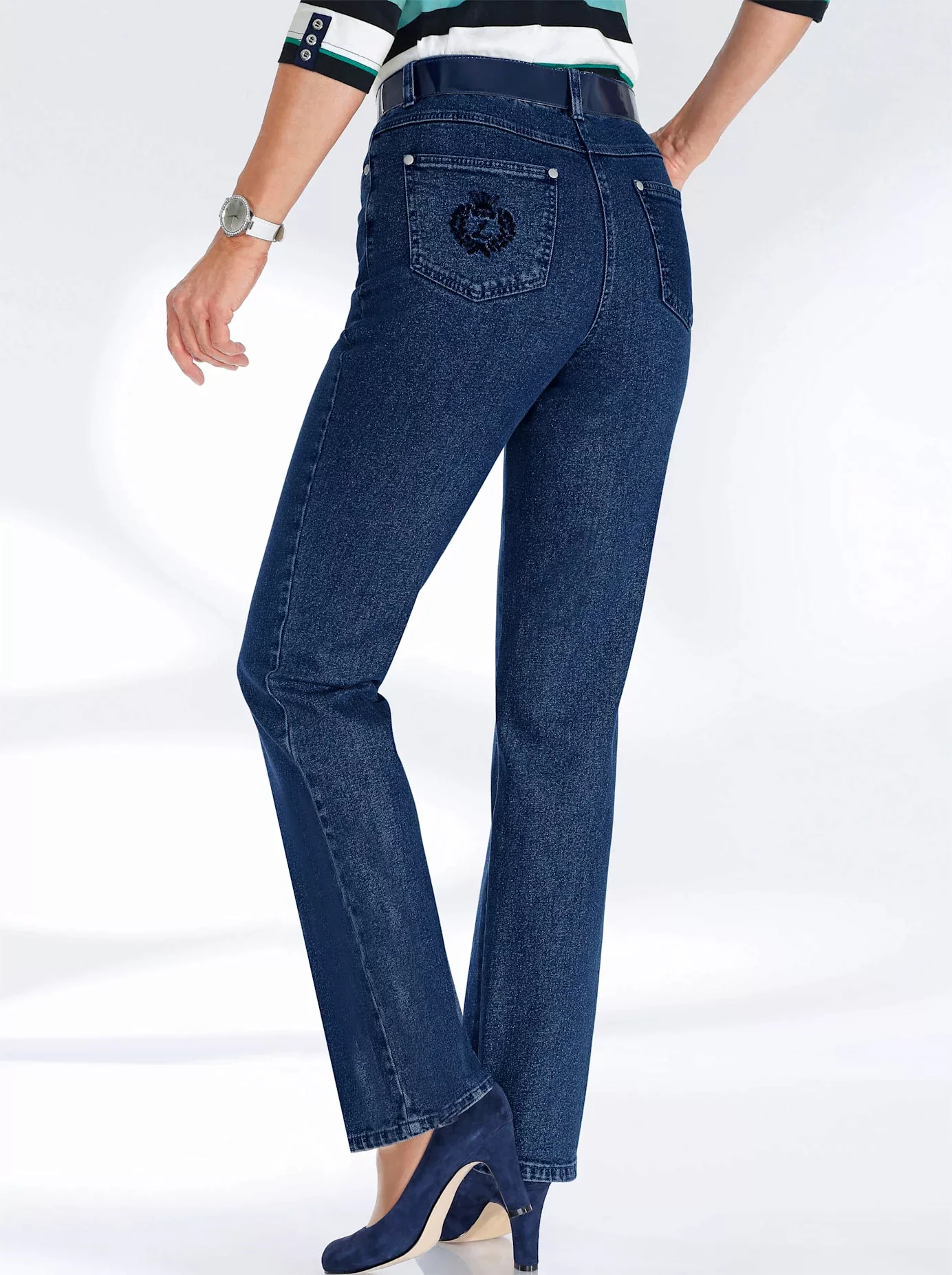 Casual Looks 5-Pocket-Jeans, (1 tlg.) günstig online kaufen