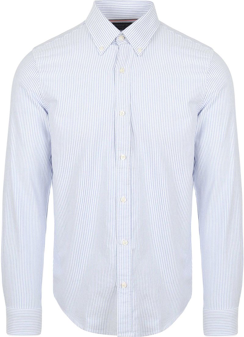 Steppin' Out Hemd Oxford Streifen Hellblau - Größe XL günstig online kaufen