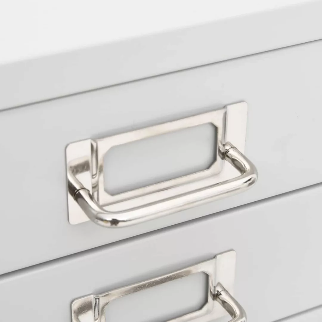 vidaXL Aktenschrank Büroschrank Grau 28x35x35 cm Metall günstig online kaufen